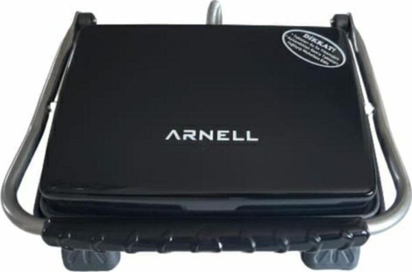 Arnell Döküm Tost Makinesi 8 Dilim Tost Siyah - Image 1