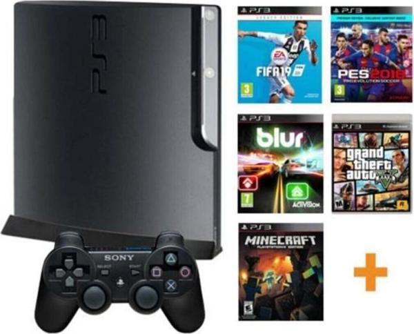 Sony Playstation 3 Slim 500 Gb + 40 Güncel Oyun Yüklü - Image 1
