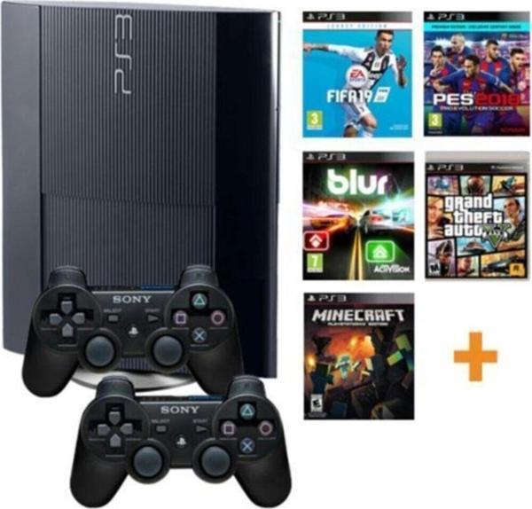 Sony Playstation 3 Super Slim 320 Gb + 2 Oyun Kolu + 30 Oyun - Image 1