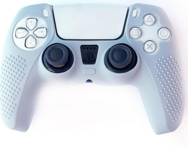 Konsol İstasyonu Playstation 5 Gri Kol Koruyucu Silikon Kılıf Gp5 - Image 1