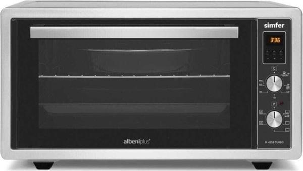Simfer 4559 Pop-Up Düğme Dijital Turbo Inox 45 Lt Çift Cam Midi Fırın - Image 1
