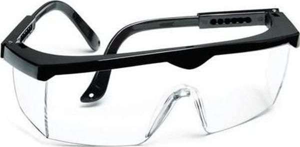 Eltos Ayarlı Çapak Gözlüğü Şeffaf Ce Koruyucu Gözlük - Image 1