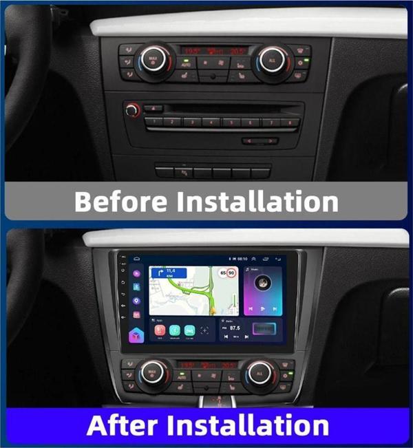 Aksesuar Bmw 1 Serisi  2004-2011 Dijital Klima Uyumlu 9 İnç Android Multimedya - Image 1