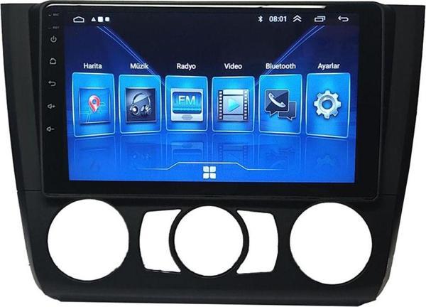 Aksesuar Bmw 1 Serisi  2004-2011 Manuel Klima Uyumlu 9 İnç Android Multimedya - Image 1