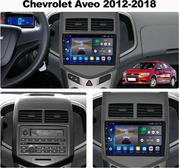 Navmina Chevrolet Aveo 2012-2018 Uyumlu 9 İnç Android Multimedya - Image 1