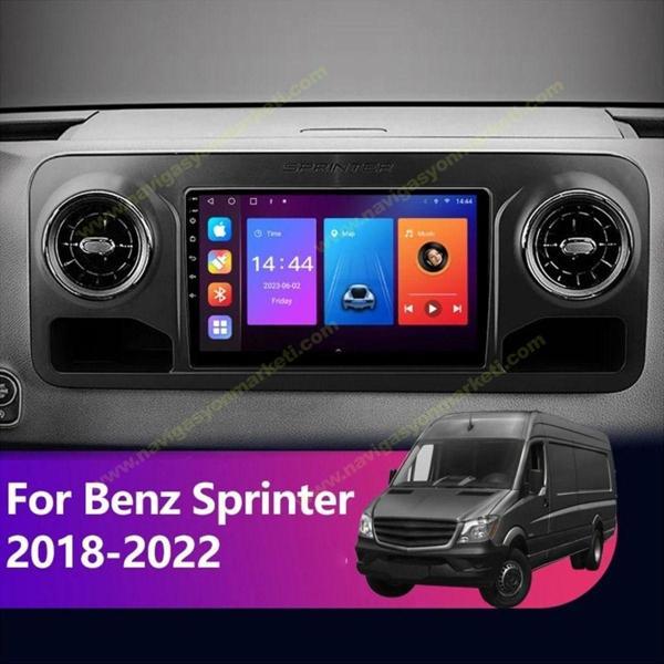 Navmina Mercedes Spri?Nter 2019-2022 Uyumlu 10 I?Nç 4-32Gb Multi?Medya - Image 1