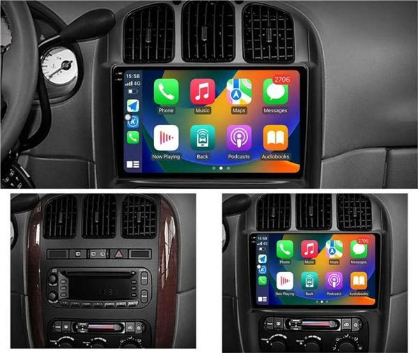 Navmina Chrysler Voyager 2000-2012 Uyumlu 2+32 Gb 10 İnç Multimedya - Image 1