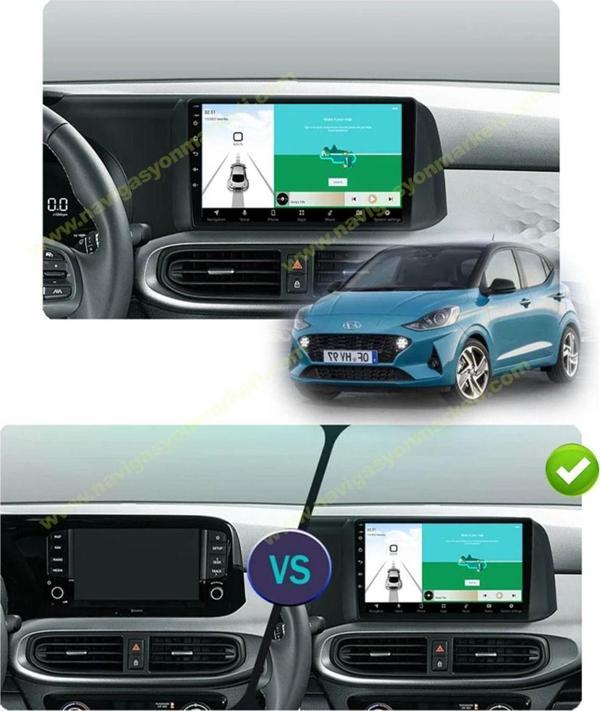 Navmina Navmina Hyundai İ10 2019-2022 Uyumlu 9 İnç 4.32 Gb Multimedya - Image 1