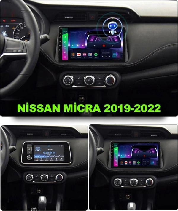Navmina Nissan Micra 2019-2023 Uyumlu 9 İnç 4-32 Gb Multimedya - Image 1