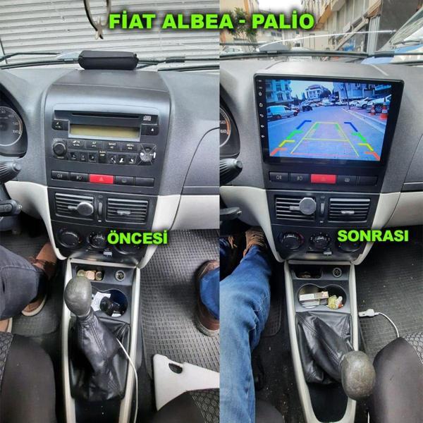 Navmina Fiat Albea Palio 2006-2012 Uyumlu 9 İnç 2+32 Gb Multimedya - Image 1