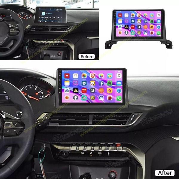 Navmina Peugeot 3008 / 5008 2016-2024 Uyumlu 9 İnç 4-32 Gb Multimedya - Image 1