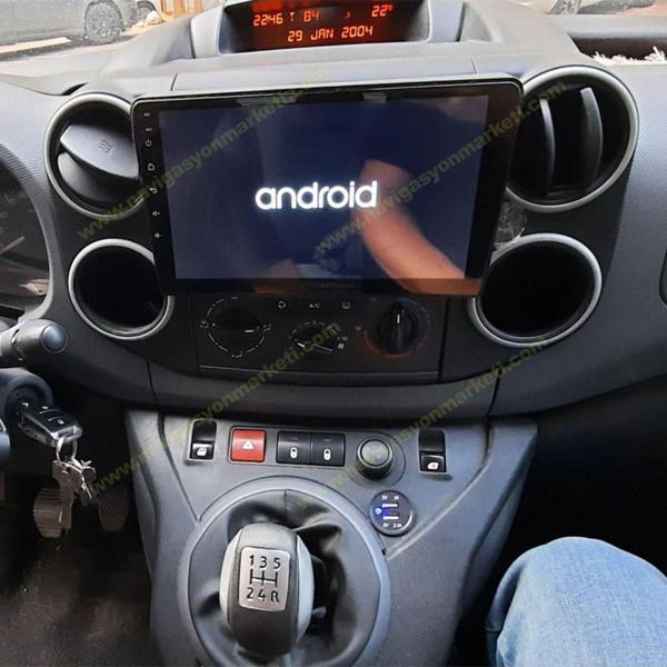 Navmina Peugeot Partner Citroen Berlingo 2012-2018 Uyumlu 9 İnç 4-32 Gb Multimedya - Image 1