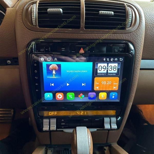 Navmina Porsche Cayenne 2003-2010 Uyumlu 9 İnç 4-32 Gb Multimedya - Image 1