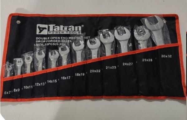 TATİAN 12 PARÇA İKİ AĞIZ ANAHTAR SETİ 6X32mm - Image 1