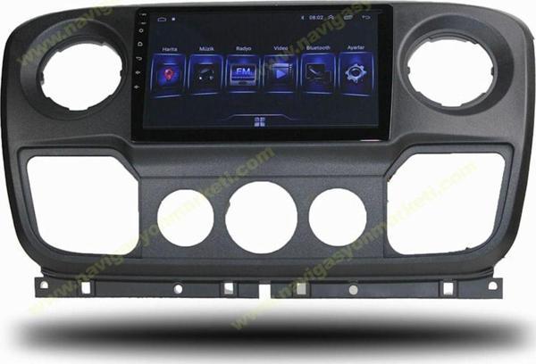 Navmina Renault Master 2011-2019 Uyumlu 10 İnç 4-32 Gb Multimedya - Image 1