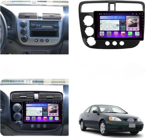 Navmina Honda Civic 2001-2006 Uyumlu 9 İnç 2+32 Gb Multimedya - Image 1