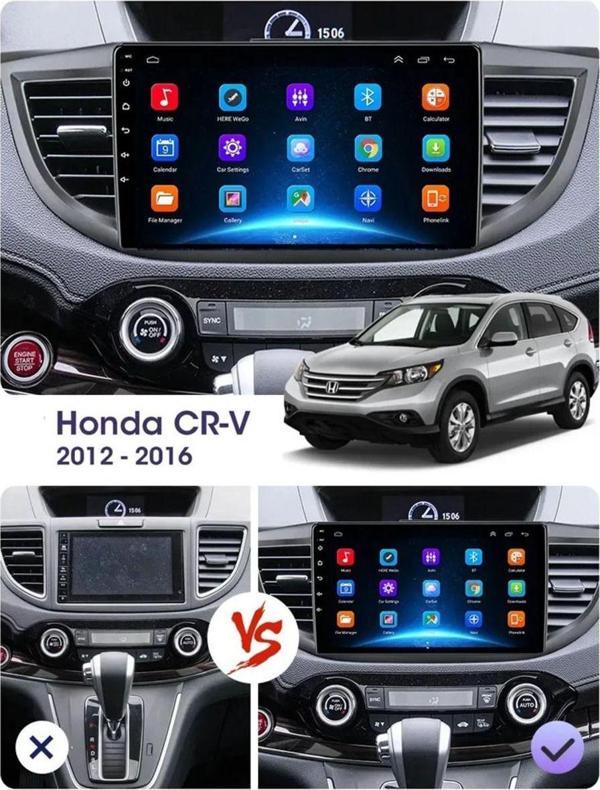 Navmina Honda Crv 2013-2017 Uyumlu 10 İnç 2+32 Gb Multimedya - Image 1
