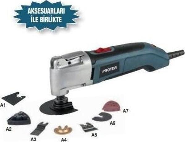 Proter Pr 1001 Elektrikli Çok Amaçlı Multi Makine 80 mm - 300 W - Image 1