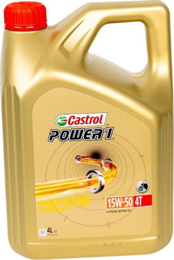 Castrol 4t Power 1 15w50 4lt - Image 1