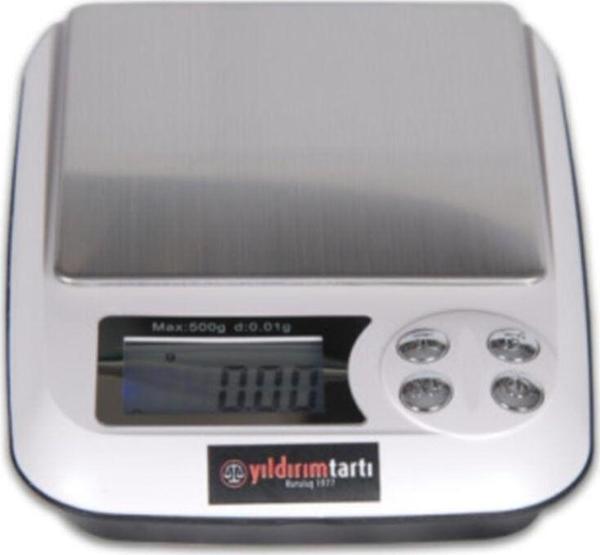 YILDIRIM TARTI Yıldırım 500 Gr (0.01 Gr) Hassas Terazi - Image 1