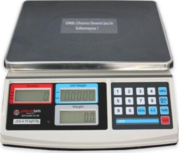 YILDIRIM TARTI Yıldırım Jcs-A 6 Kg 0.2 Gr Sayıcı Terazi - Image 1