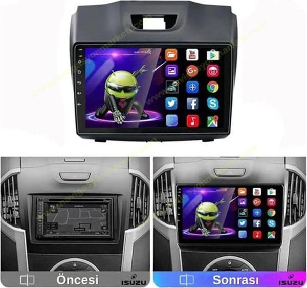 Navmina Isuzu Dmax 2012-2019 Uyumlu 9 İnç 4-32 Gb Multimedya Kamera - Image 1