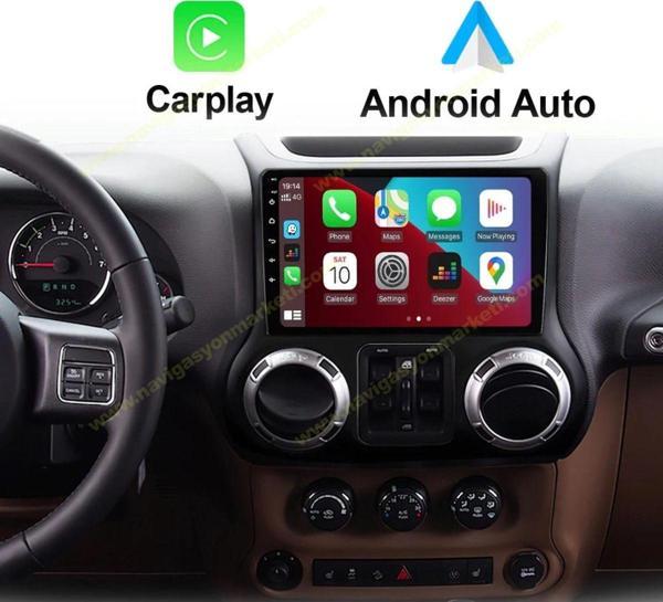 Navmina Jeep Wrangler 2007-2017 Uyumlu 10 İnç 4-32 Gb Multimedya - Image 1