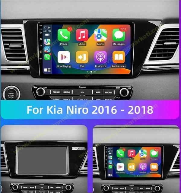 Navmina Kia Niro Uyumlu 9 İnç 4-32 Gb Multimedya Kamera - Image 1