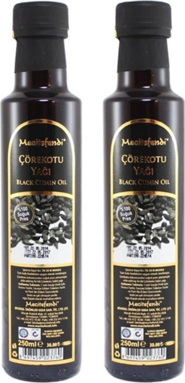Mecitefendi 2 Adet Çörekotu Yağı 250 Ml - Image 1