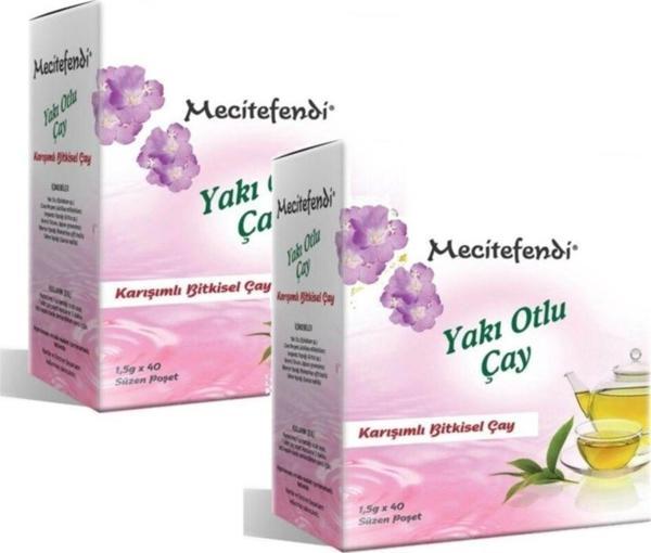 Mecitefendi 2 Adet Yakı Otlu Çay (Süzen Poşet 40'Li) - Image 1