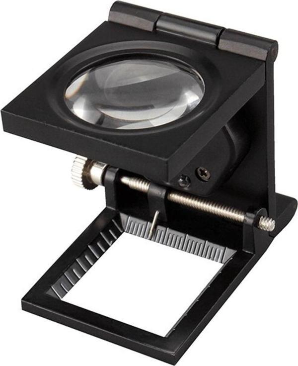 Loyka 9005A Katlanır Metal Büyüteç - Image 1