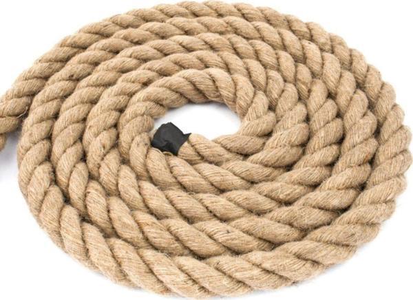 Arısu 10 Mm 90 Metre Jüt Halat Kendir Urgan - Dekoratif Halat - Image 1