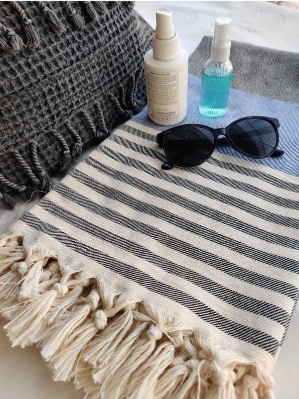 Z&N Style %100 Pamuk Banyo Havlusu, Peştemal, Hamam, Plaj Havlusu (100Cm X 180Cm) - Image 1