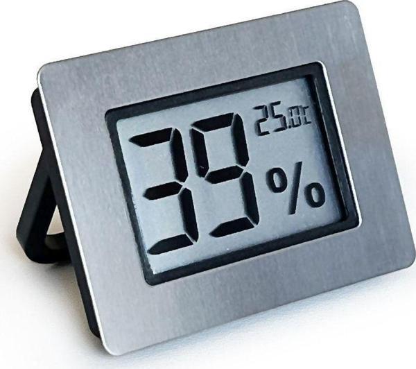 Aek-Tech Metal Çerçeve Dijital Higrometre Termometre Nem Ölçer - Image 1