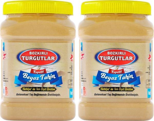 Bozkırlı Çavuşoğlu Turgutlar Kepekli Beyaz Bozkır Tahini 930G 2'Li Türkiye'De Tek Özel Üretim - Image 1