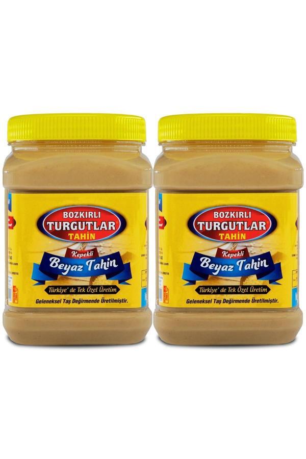Bozkırlı Çavuşoğlu Turgutlar Kepekli Beyaz Bozkır Tahini 930G 2'Li Türkiye'De Tek Özel Üretim - Image 1