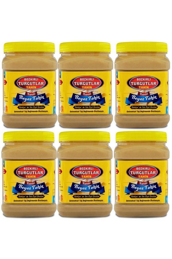 Bozkırlı Çavuşoğlu Turgutlar Kepekli Beyaz Bozkır Tahini 930G 6'Lı Türkiye'De Tek Özel Üretim - Image 1