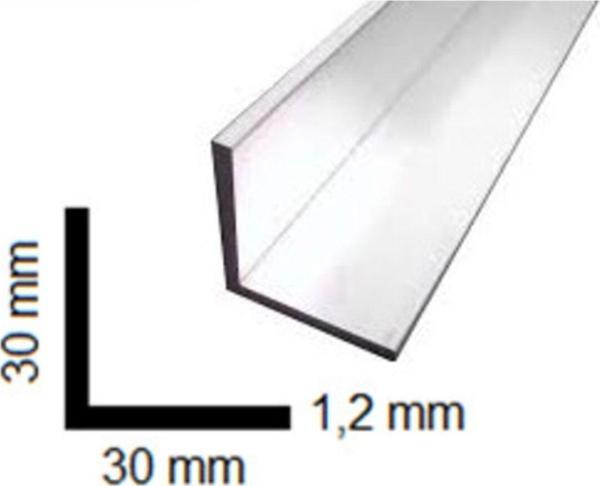 Aksmar Aluminyum Köşebent 30X30 Mm - 6 Mt Boyunda - Image 1