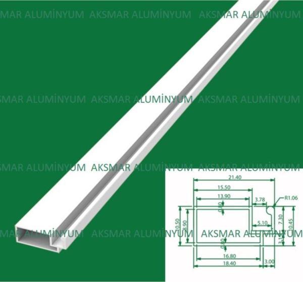Aksmar Aluminyum Sineklik Profili 10X20 Ve Aksesuar Seti Ekonomik - Image 1
