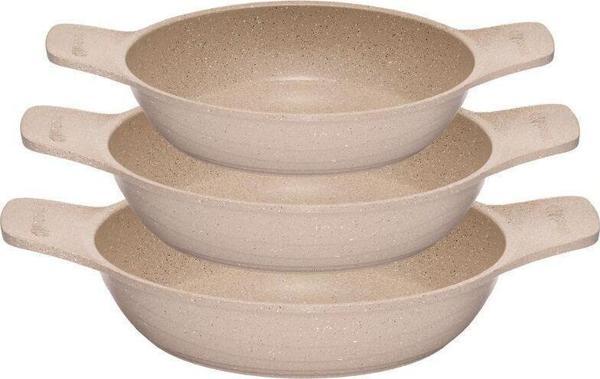 Thermoad 3'Lü Güveç Sahan Set Kapaksız -Vizon - Image 1