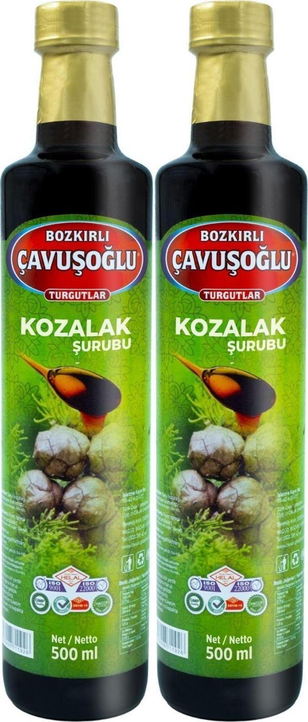 Bozkırlı Çavuşoğlu Kozalak Şurubu Servi Kozalağı Şurubu 500Ml X2 - Image 1