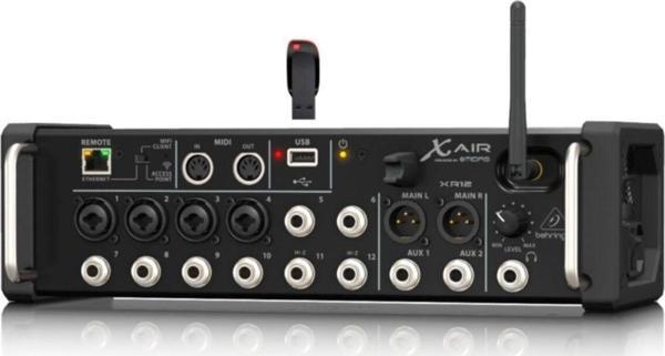 Behringer Xr-12 12-Input Digital Mixer For Ipad/Android Tablets With 4 Programmable Mıdas Preamps, - Image 1