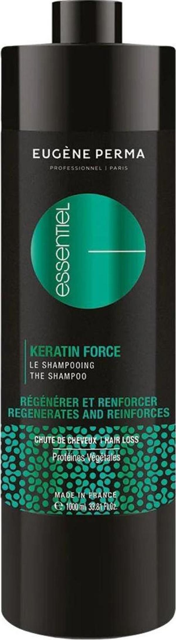 Eugene Perma Keratin Force Dökülme Önleyici Şampuan 1000 Ml - Image 1
