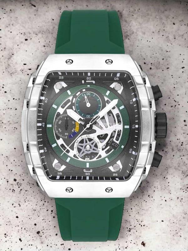 Ferrucci Fcf 23004 Silikon Kordonlu Erkek Kol Saat - Image 1