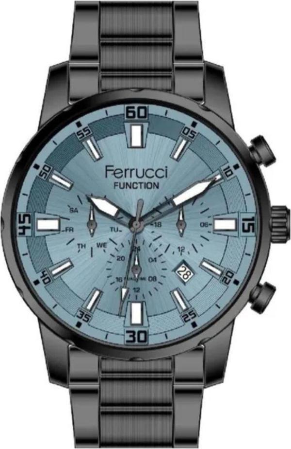 Ferrucci Fcf.03274Fm.05 Çalışır Fonksiyonlu Erkek Kol Saati. - Image 1