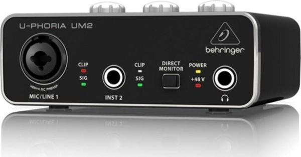 Behringer Um2 Stüdyo Kayıt Için Harici Ses Kartı - Image 1