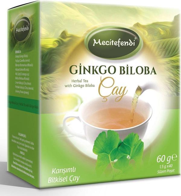 Mecitefendi Gingko Biloba Çayı 40 Süzen Poşet - Image 1