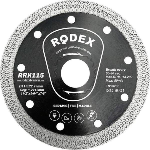 Rodex 115Mm Elmas Kesme Diski (Ultra Slim) - Image 1