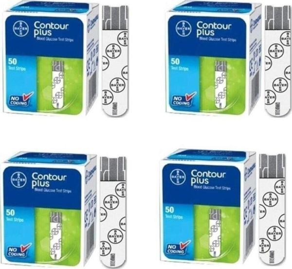Bayer Contour Plus Test Stripleri 50'Li 4 Kutu Skt 05/2022 - Image 1