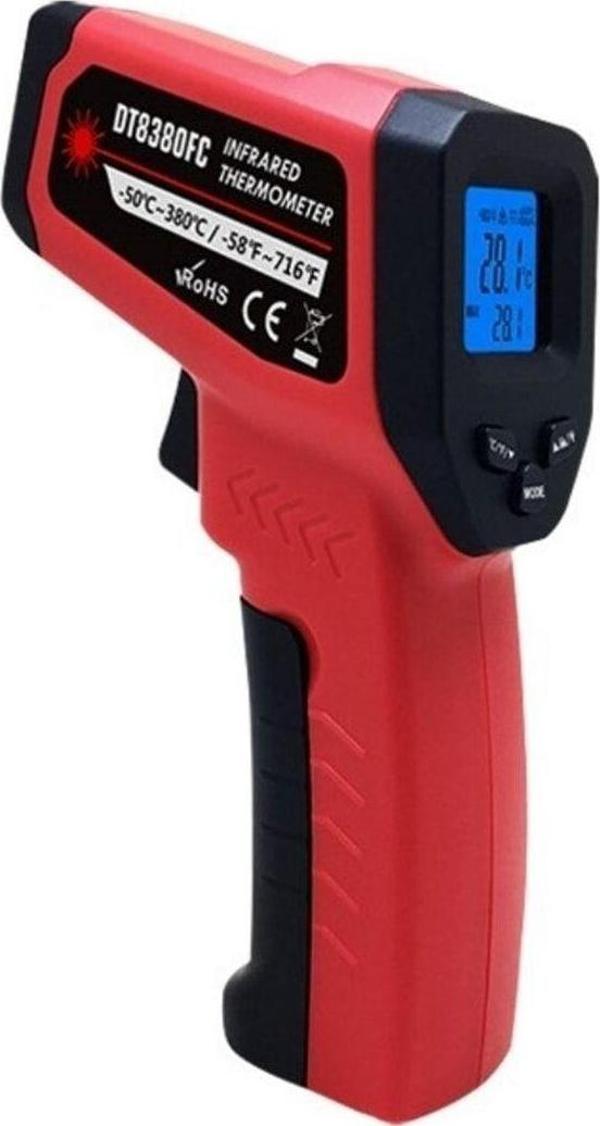 Loyka Dt8380Fc Kızılötesi Lazerli Termometre 380°C - Image 1